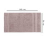 Mjölnir Toalla de Baño London Bath Rosa 70 x 140 cm Algodón y Bambú de Lujo